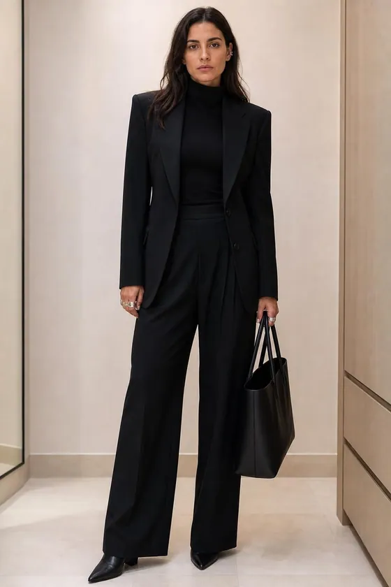 Corporate Goth outfit