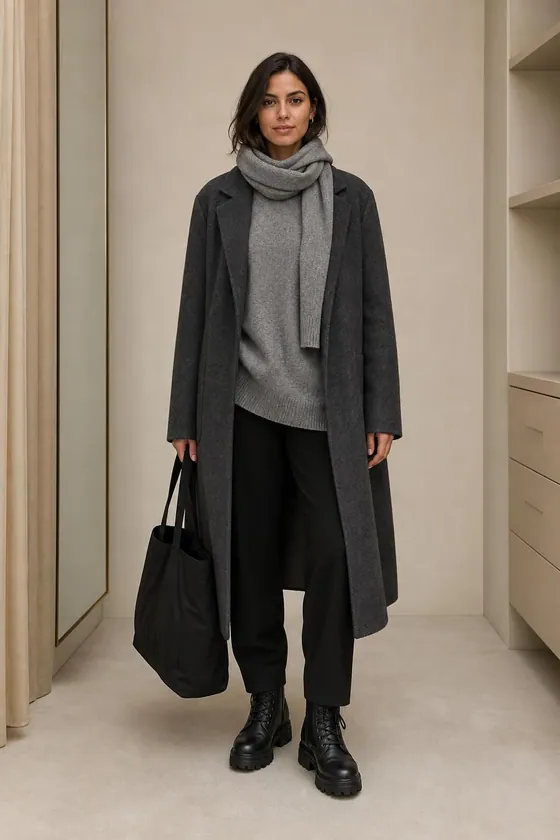 Scandinavian Minimalist outfit